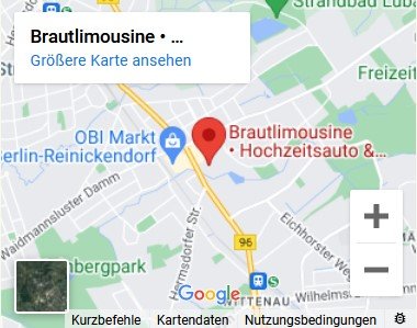 google maps brautlimousine standort