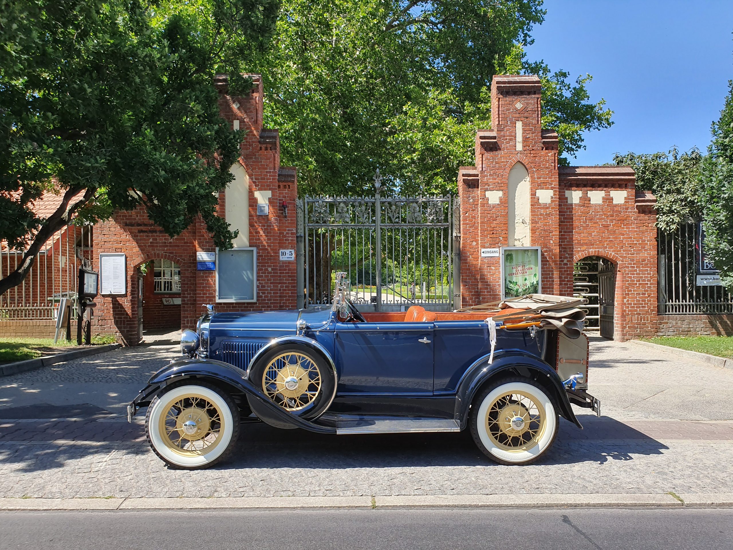 ford model a deluxe phaeton baujahr 1931 cabriolet dunkelblau